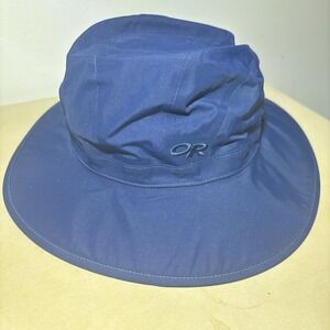 Outdoor Research OR Seattle Rain Hat Blue Size M Gore-tex Waterproof - RN 97085
